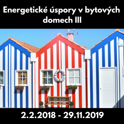 Energetické úspory v bytových domech III